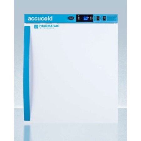 SUMMIT APPLIANCE DIV. Accucold Pharma-Vac Performance Series Compact Vaccine Refrigerator, 1 Cu.Ft., Solid Door ARS1PV